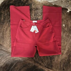 Mango Bold Red Trousers